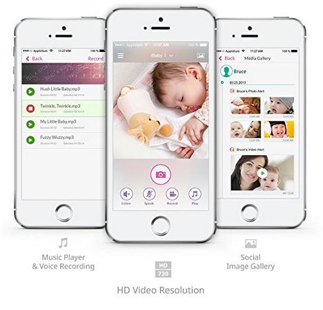 Features of the iBaby M6T Video Monitor iPhone App