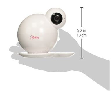 iBaby M6T Video Monitor Size